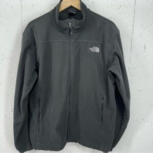 The North Face Jacket Men’s XL Black ANKU Windwall Zip Up Fleece Coat